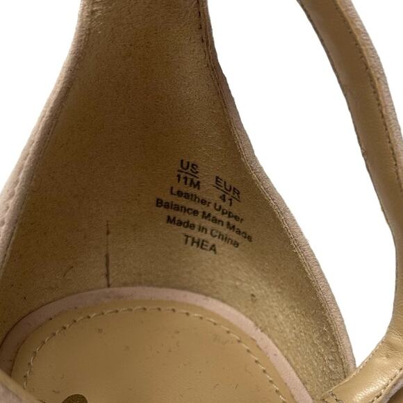 Sam Edelman Womens Blush Pink Thea Double Strap d'Orsay Pointed Toe Pumps 11 - Picture 6 of 8